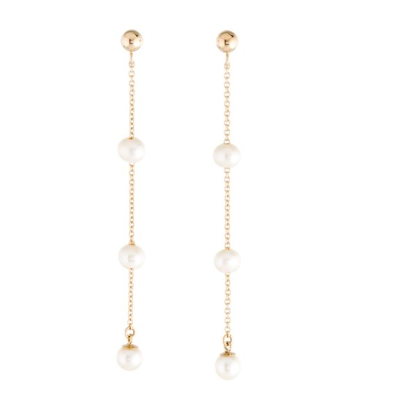 14K Jewelry - EARRINGS 14K Pear Drop Earrings